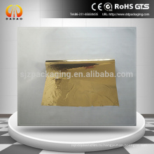 Золотой металлизированный полиэстер 12mic 18mic для гибкой упаковочной пленки